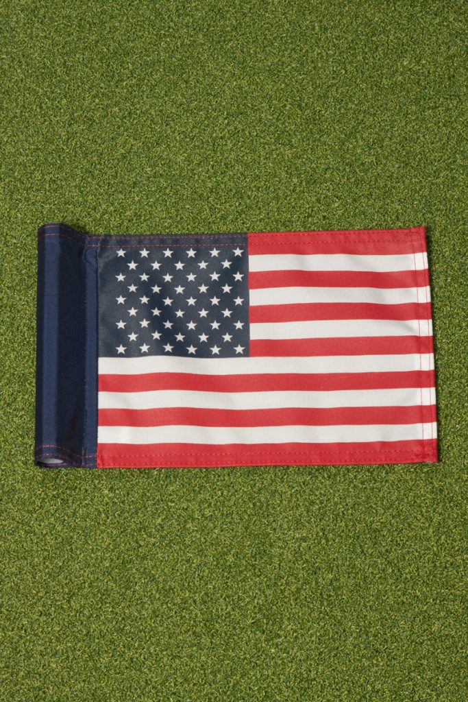 golf hole flags