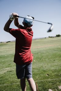 backyard putting green flags